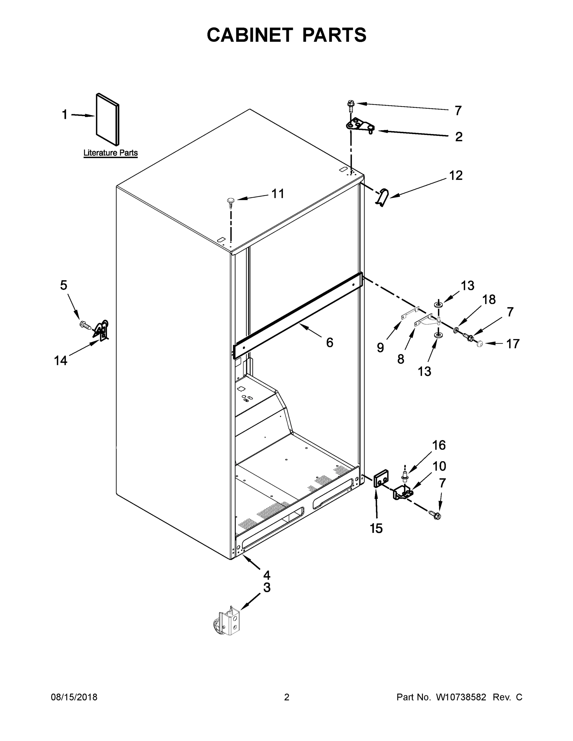 02 - CABINET PARTS