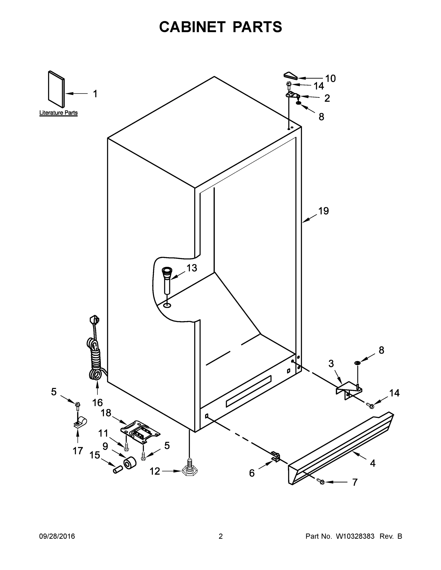 02 - CABINET PARTS