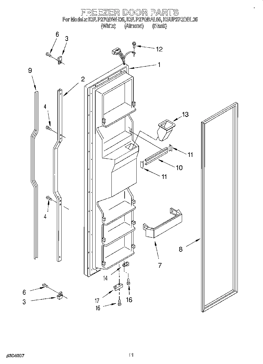 07 - FREEZER DOOR