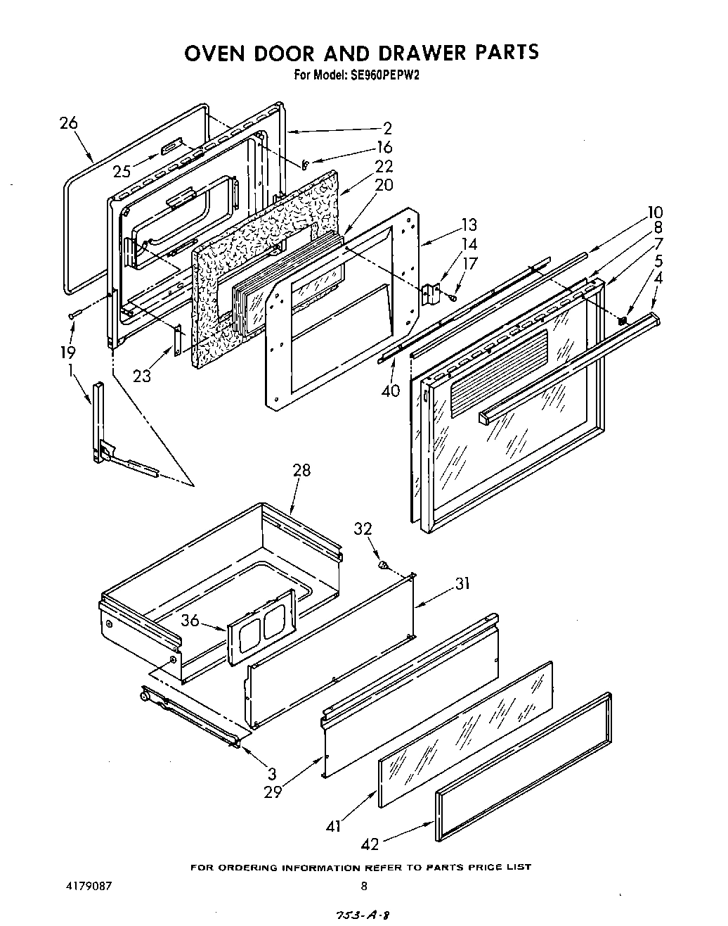 06 - OVEN DOOR AND DRAWER