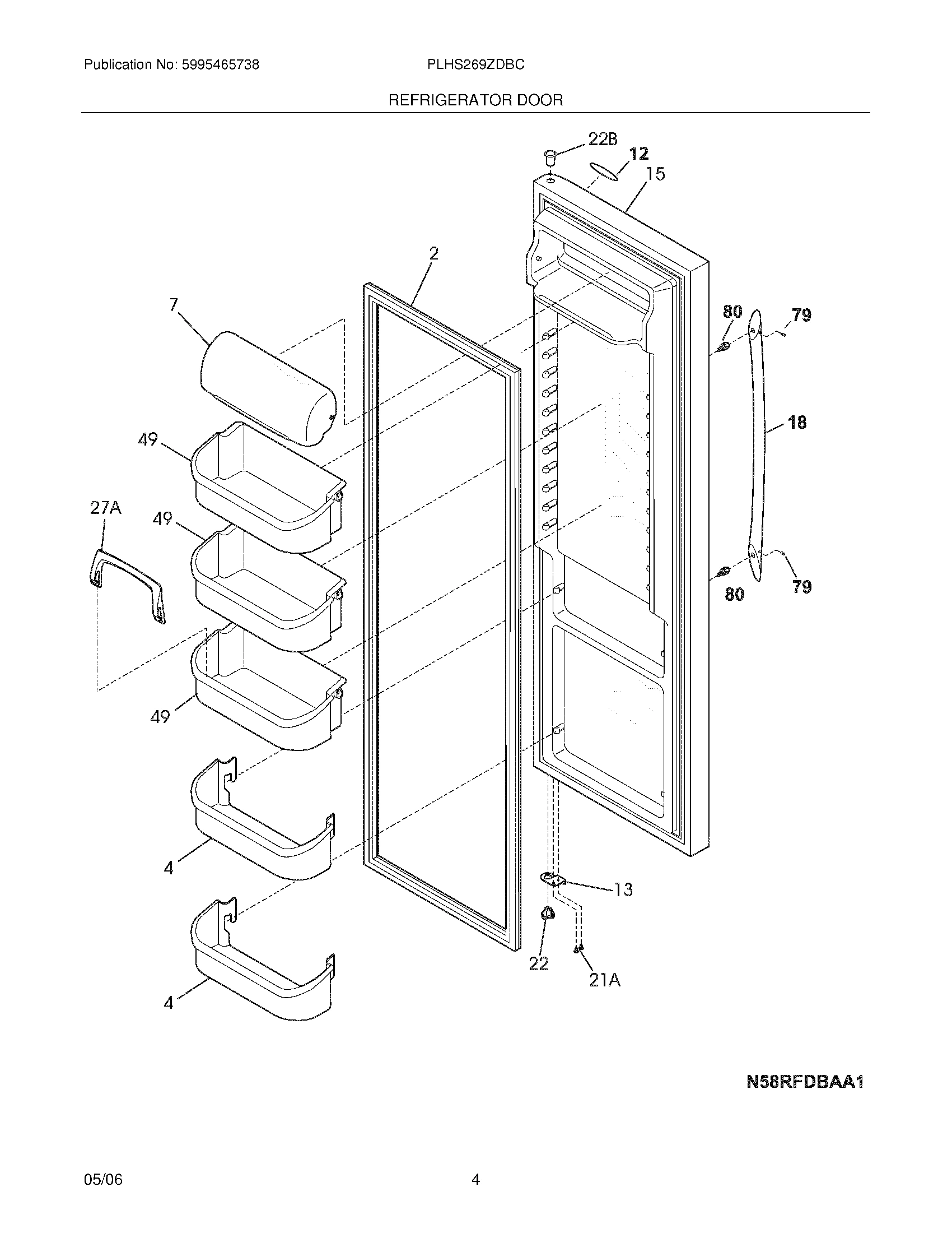 05 - REFRIGERATOR DOOR