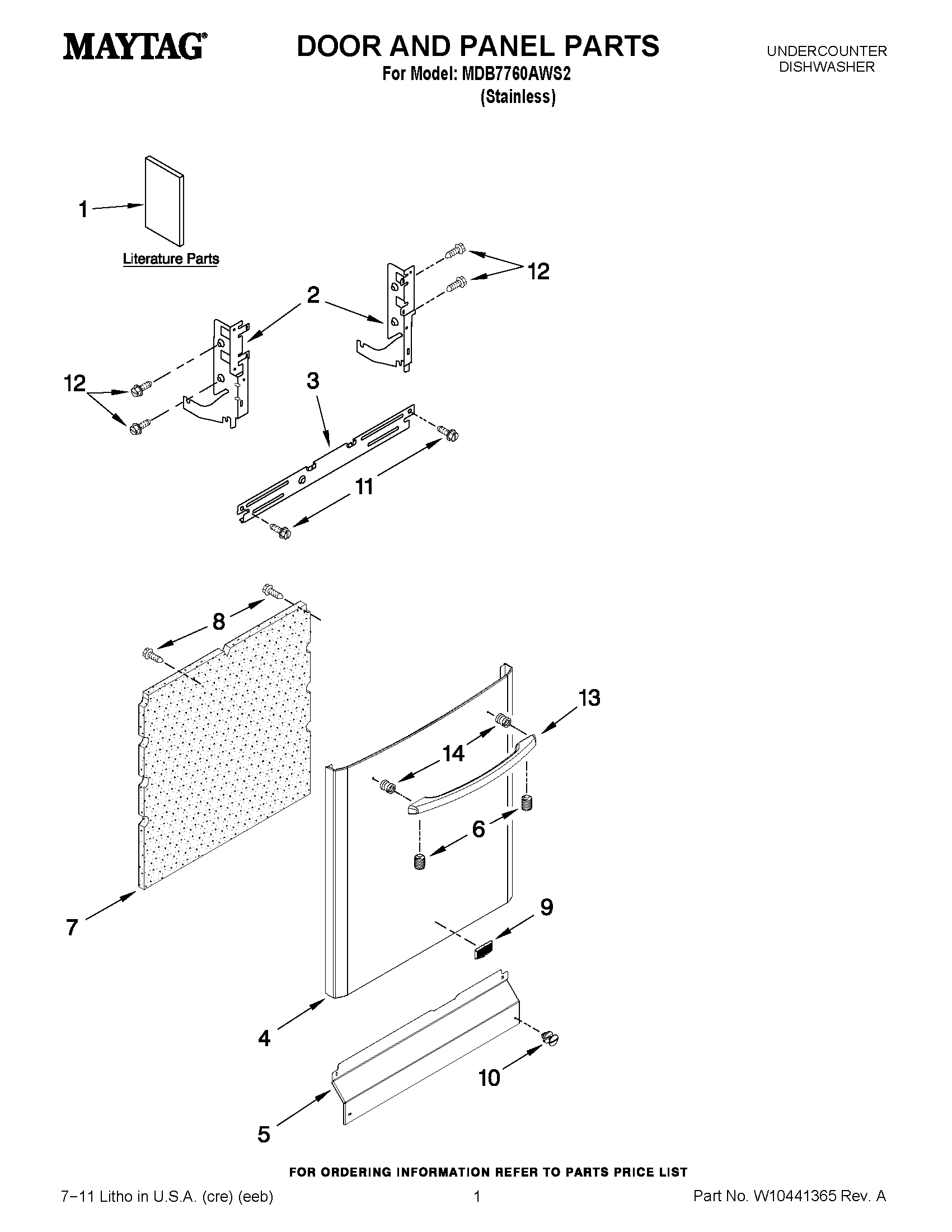 01 - DOOR AND PANEL PARTS
