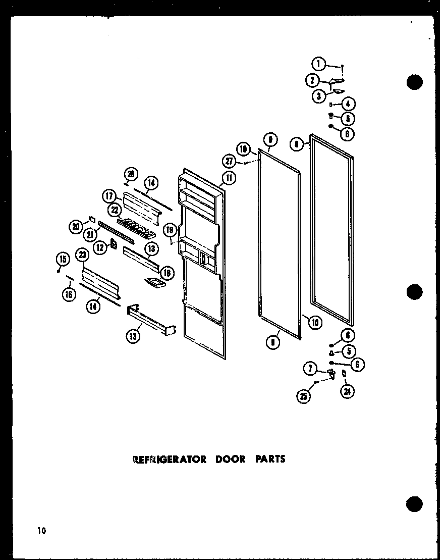 09 - REF DOOR PARTS