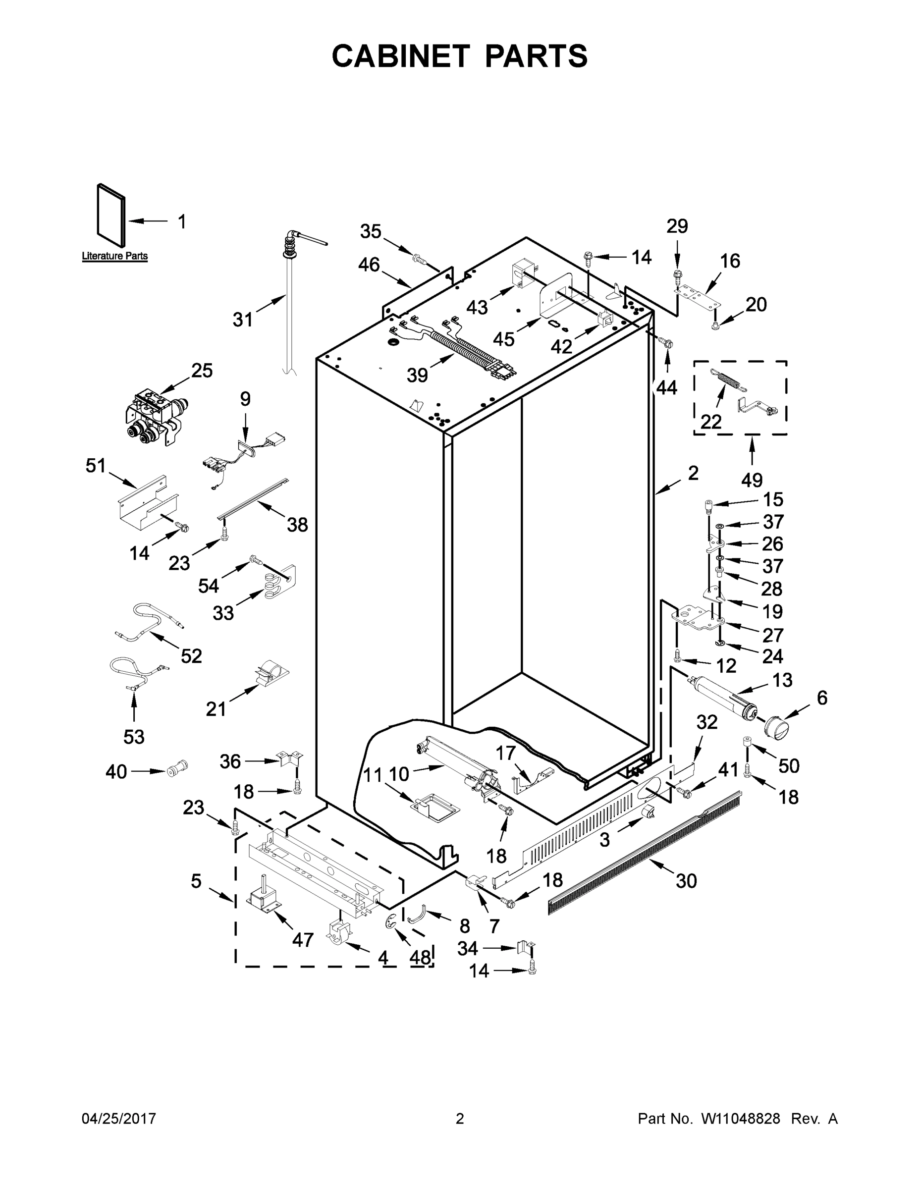 02 - CABINET PARTS