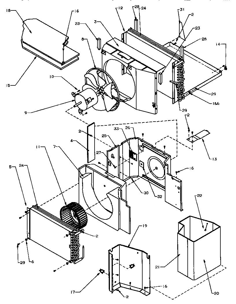 03 - EVAP, CONDENSER, INSUL & AIR FLOW SYSTEM