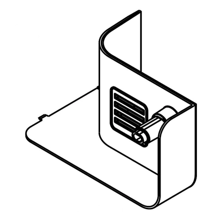 WPW10260409 Whirlpool Refrigerator Cover