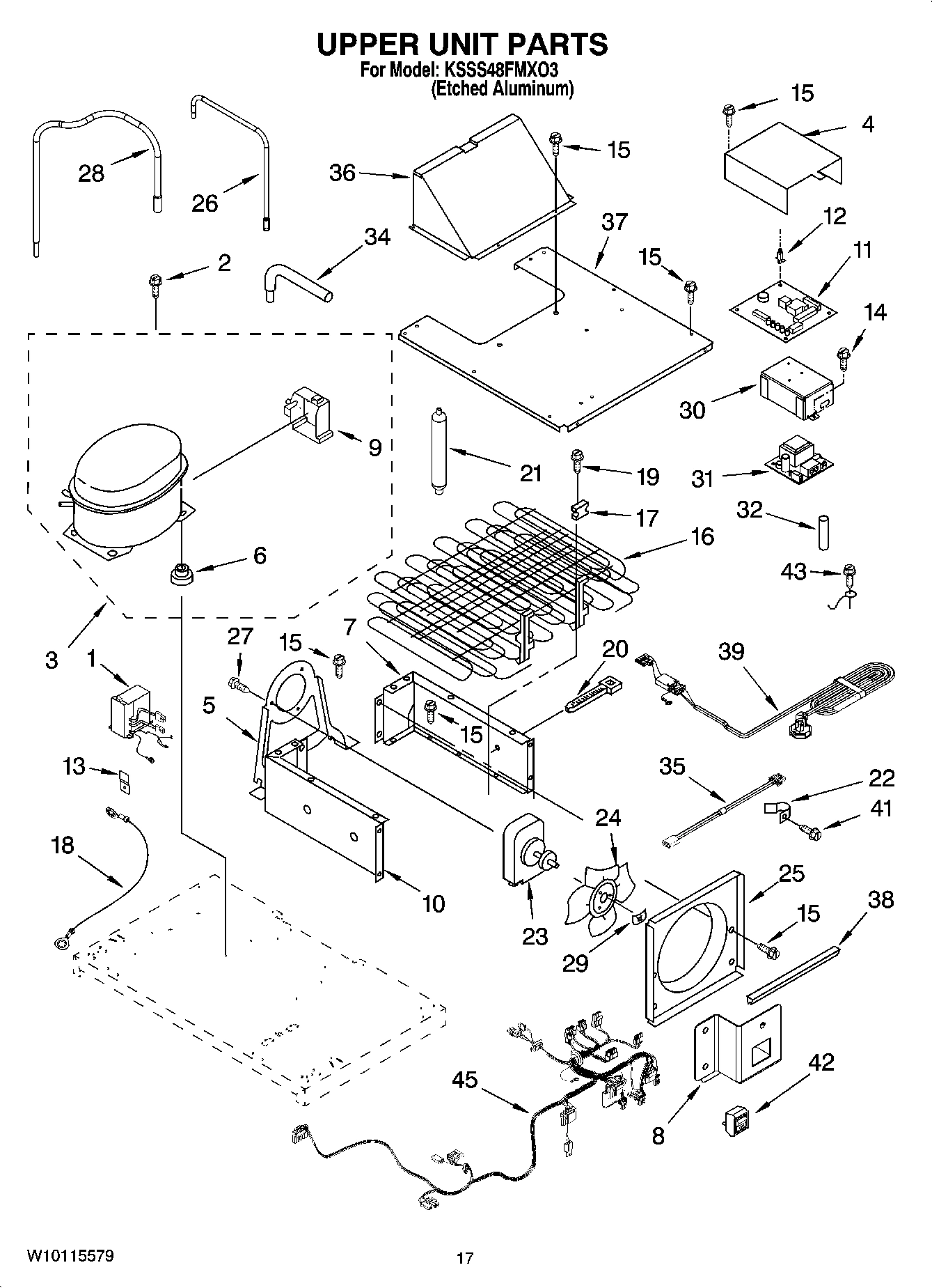 11 - UPPER UNIT PARTS