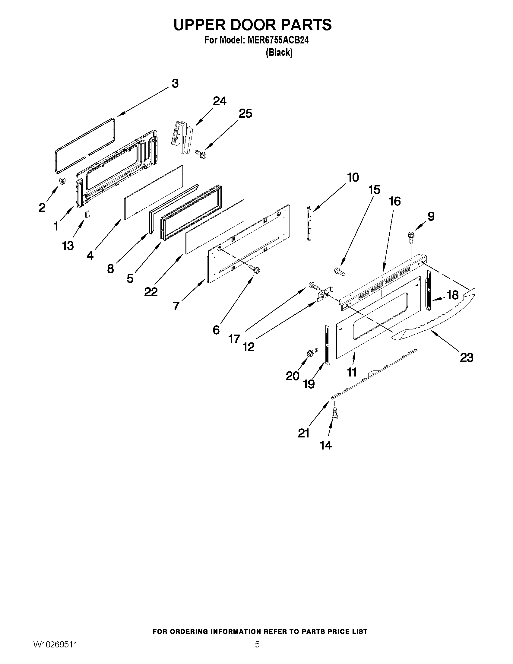 04 - UPPER DOOR PARTS
