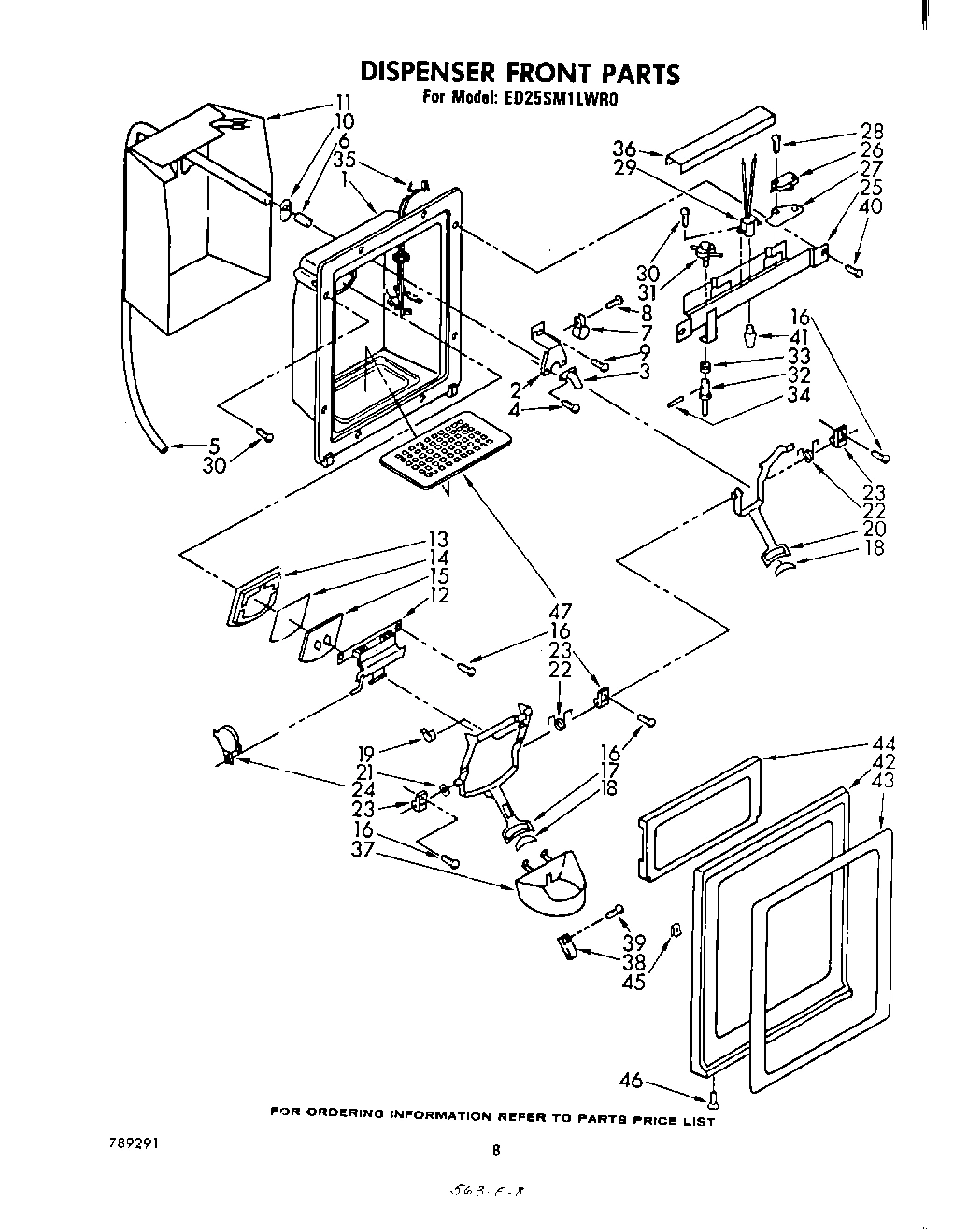 05 - DISPENSER FRONT