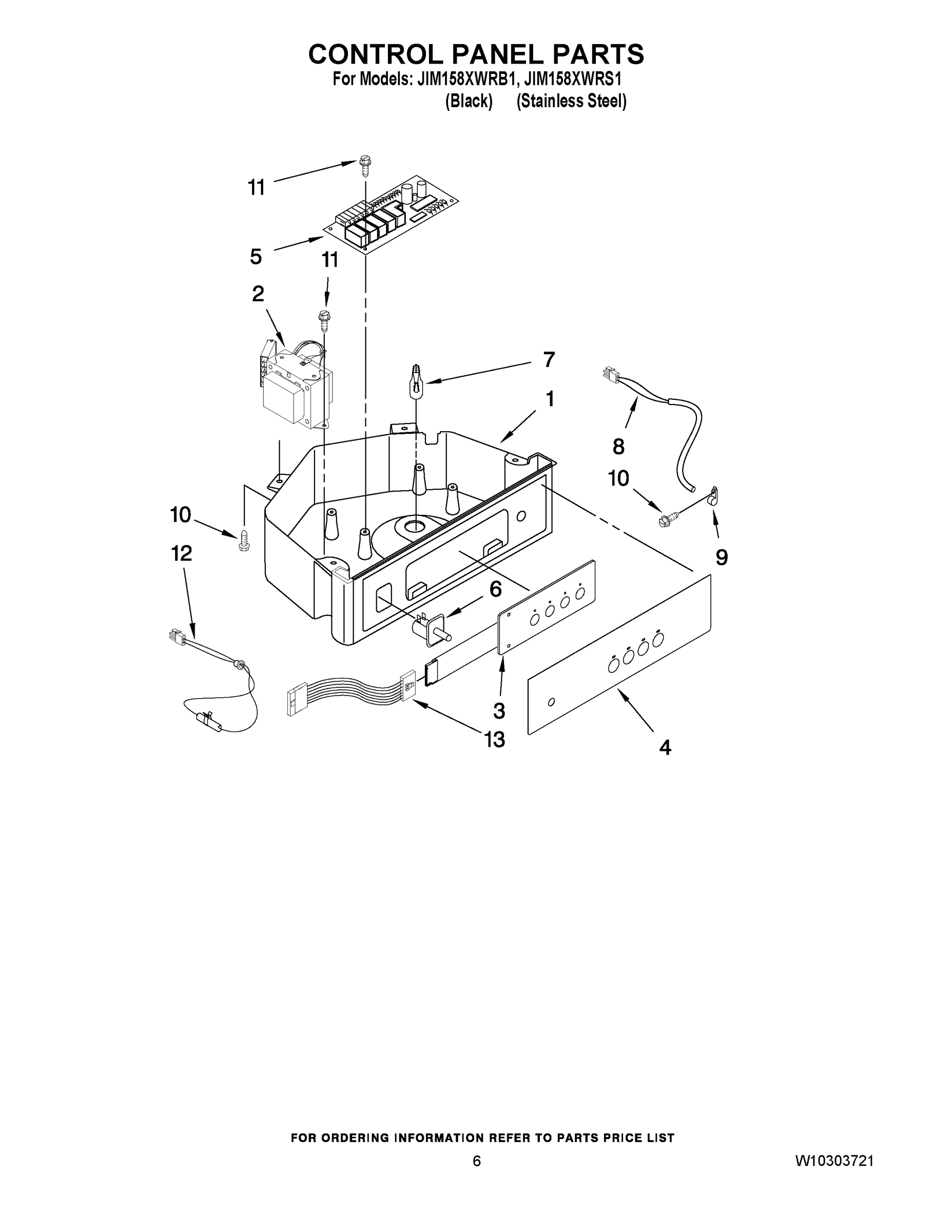 04 - CONTROL PANEL PARTS
