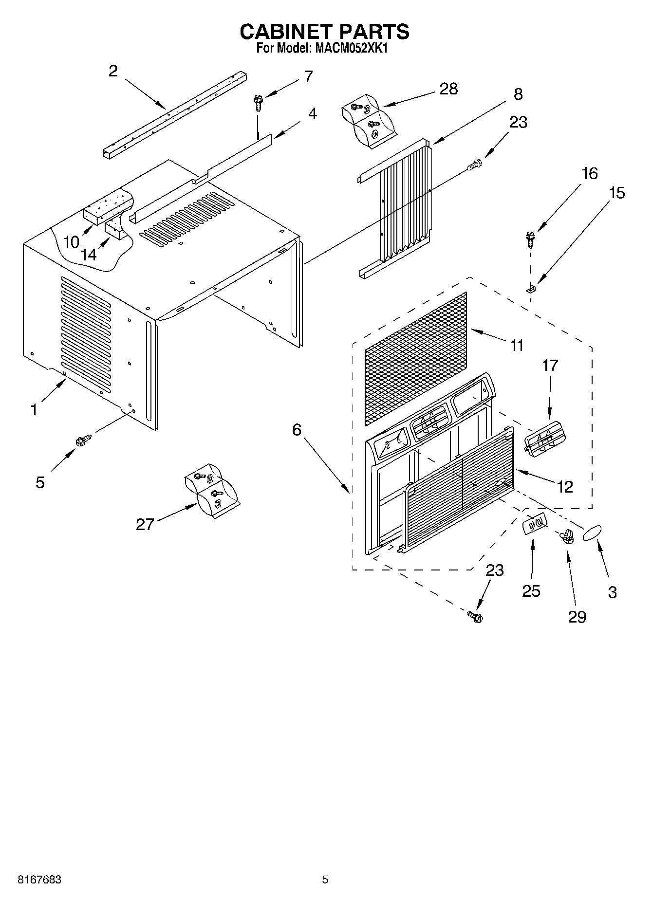 03 - CABINET PARTS