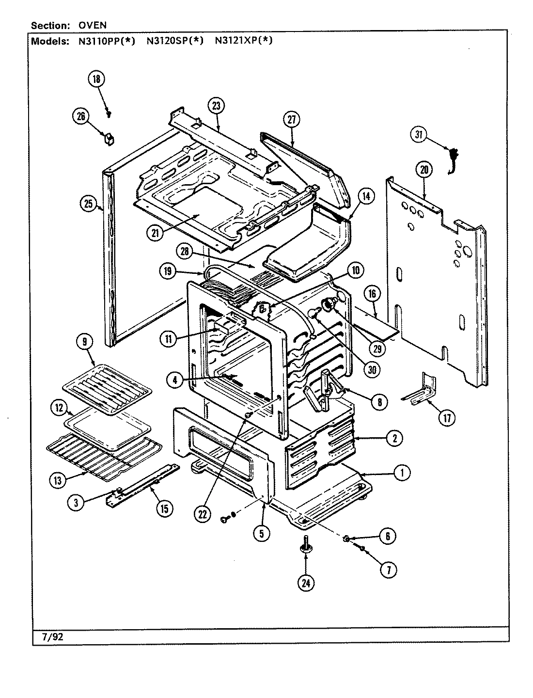 05 - OVEN (N3110SPx, N3120SPx)