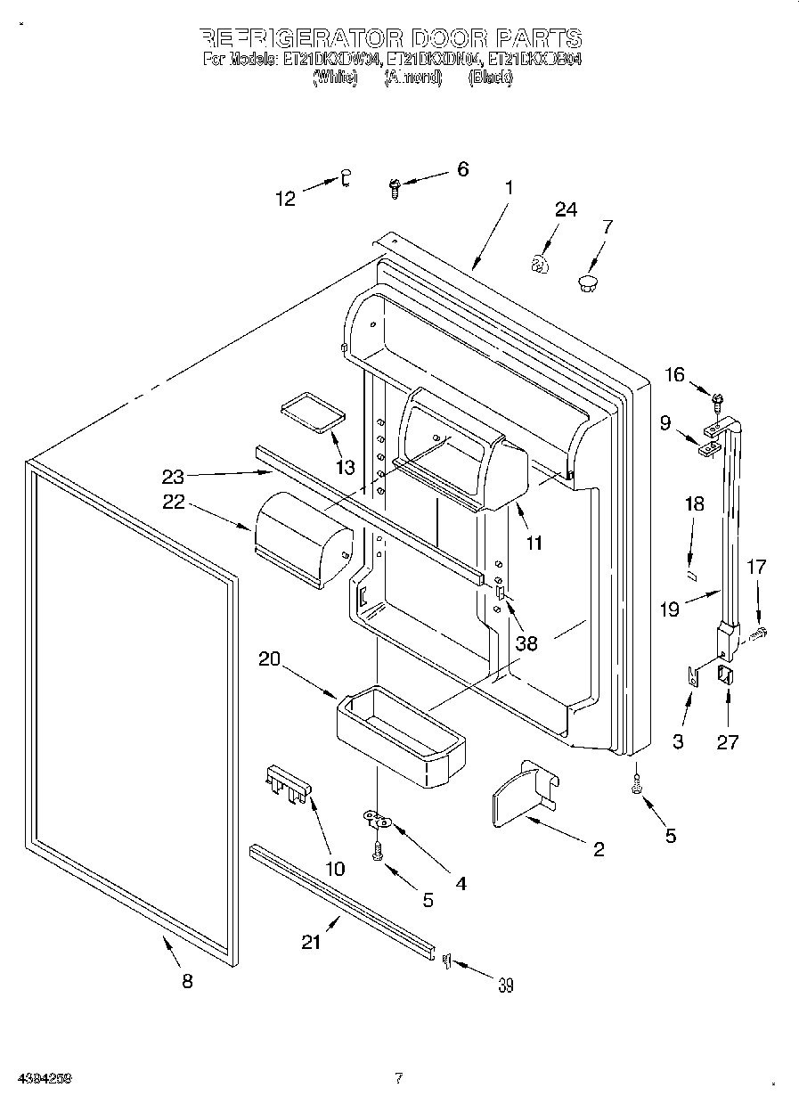 04 - REFRIGERATOR DOOR