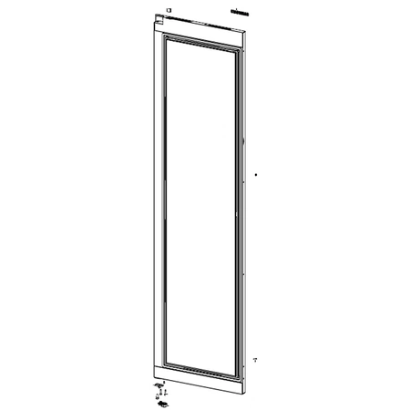 DA91-04670A Samsung Refrigerator Door Foam Ou