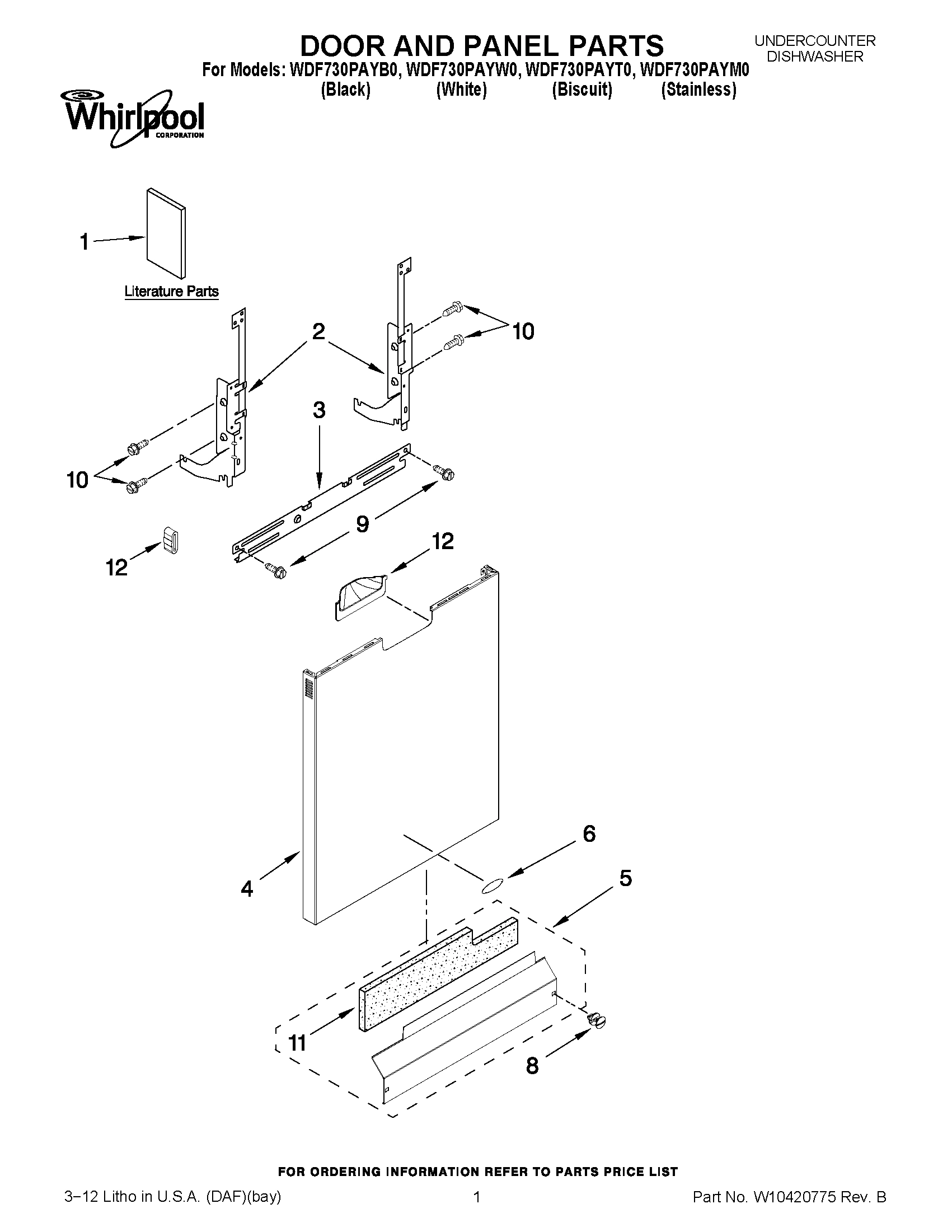 01 - DOOR AND PANEL PARTS