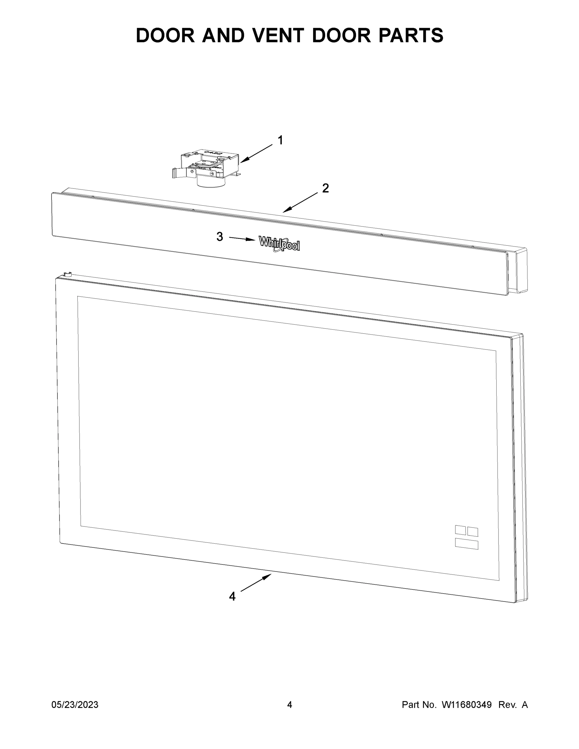 03 - DOOR AND VENT DOOR PARTS