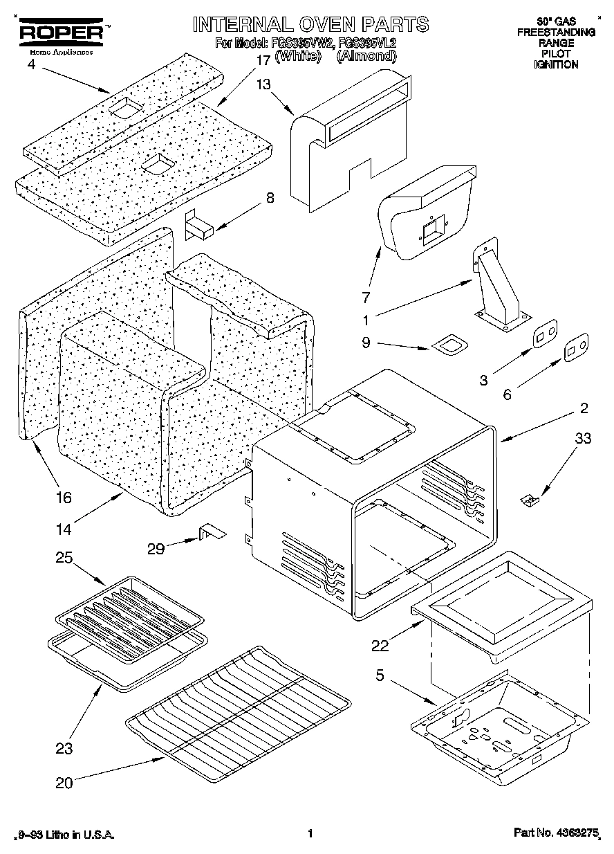 01 - INTERNAL OVEN