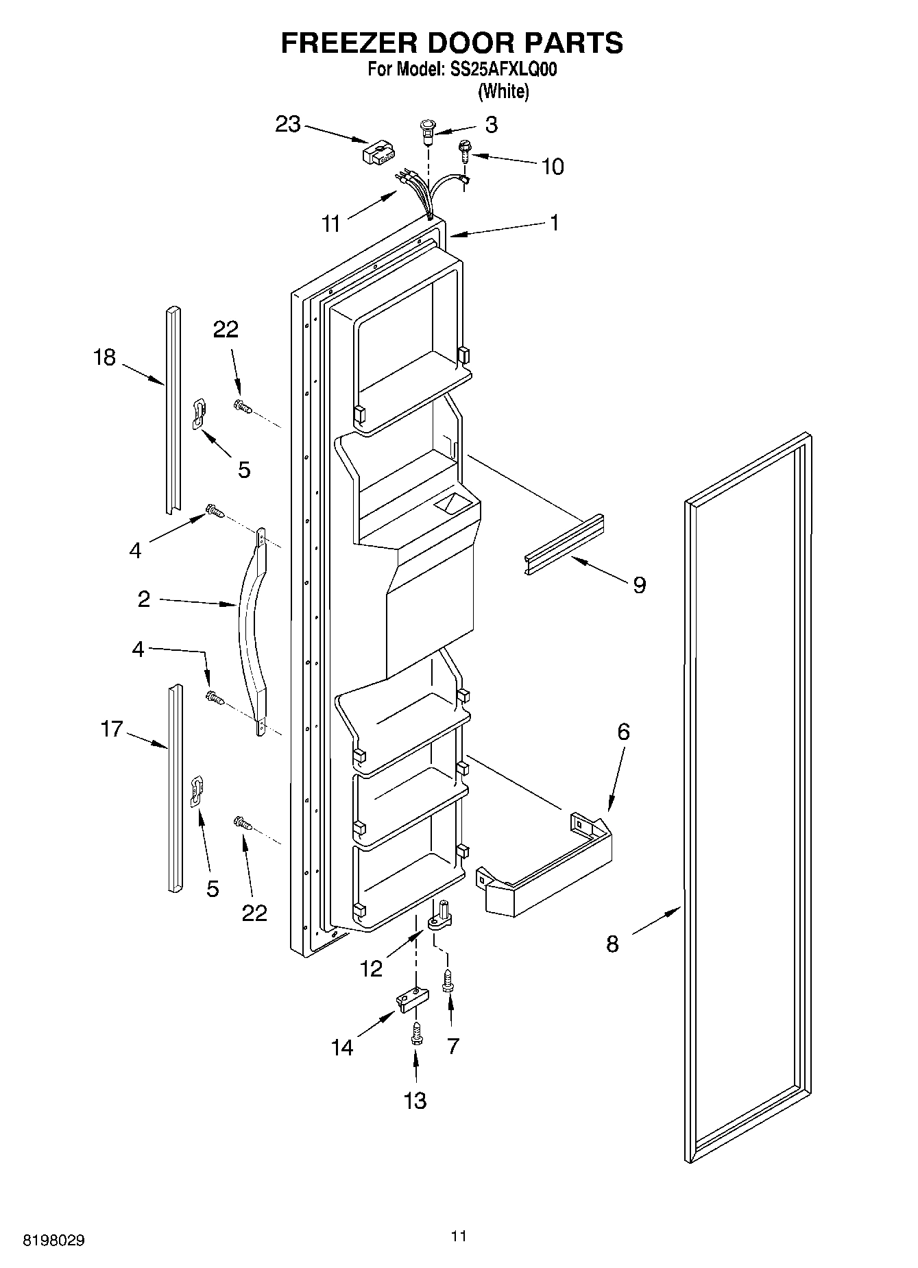 07 - FREEZER DOOR