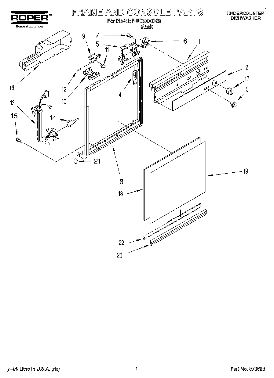 01 - FRAME AND CONSOLE