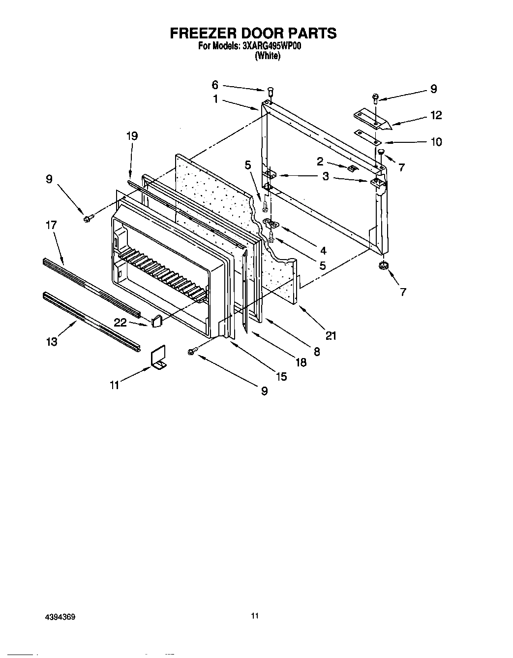 07 - FREEZER DOOR