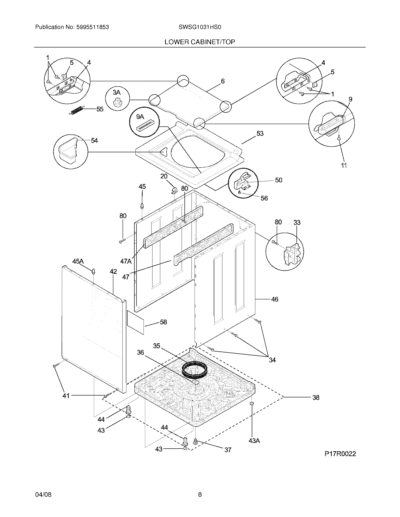 09 - LOWER CABINET/TOP