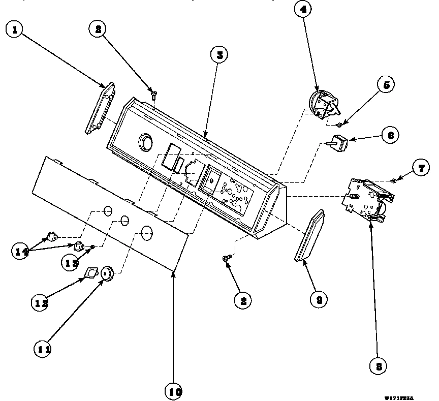 09 - GRAPHIC PANEL, CONTROL HOOD AND CONTROLS