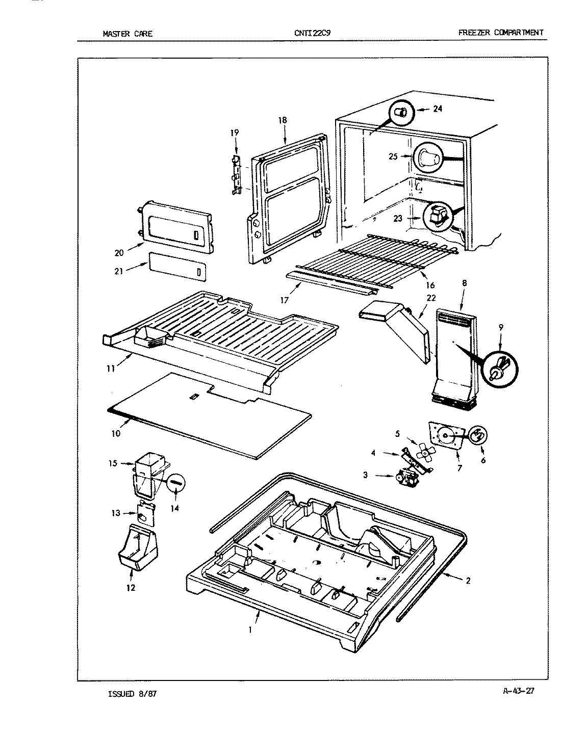 01 - FREEZER COMPARTMENT