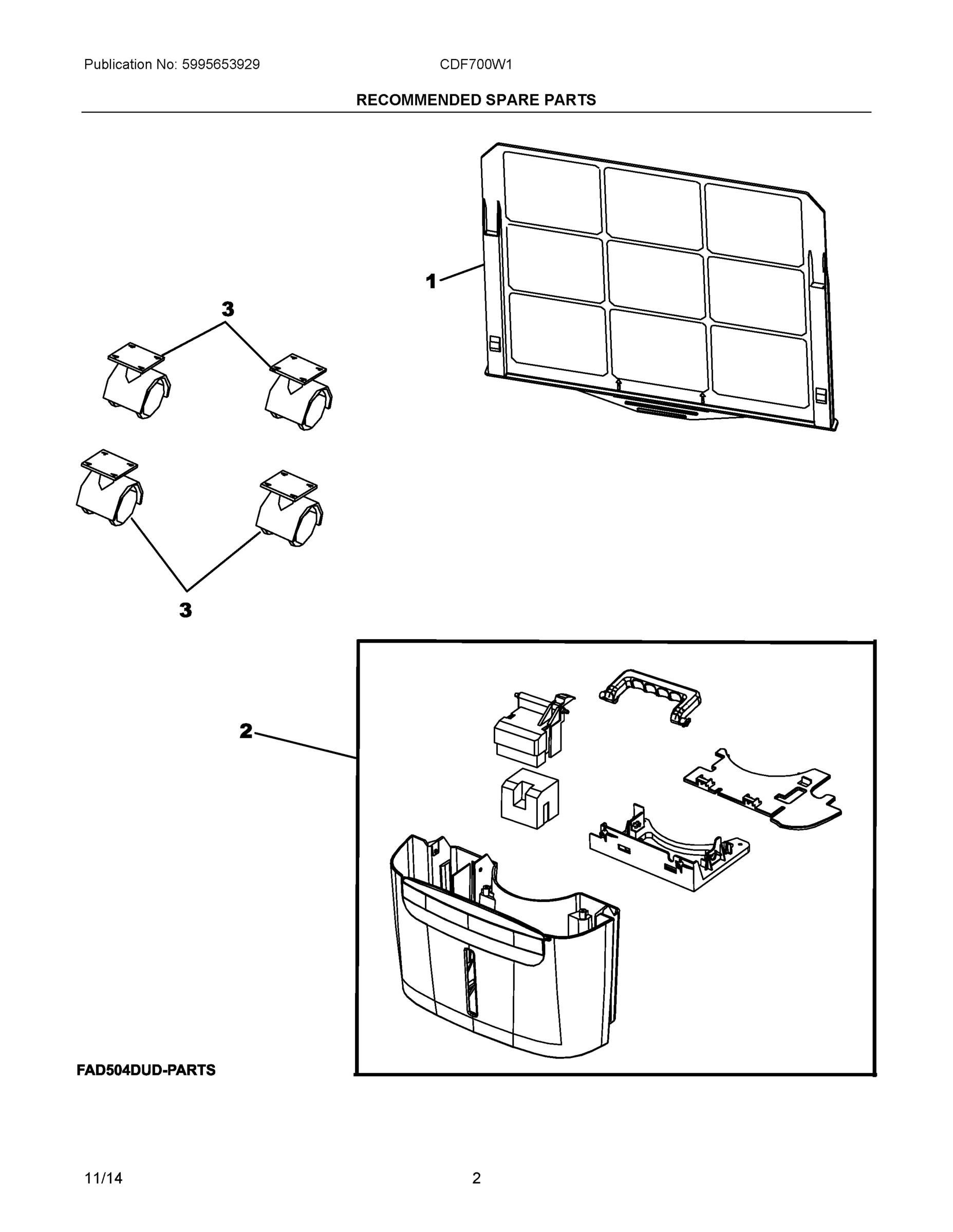 02 - RECOMMENDED SPARE PARTS