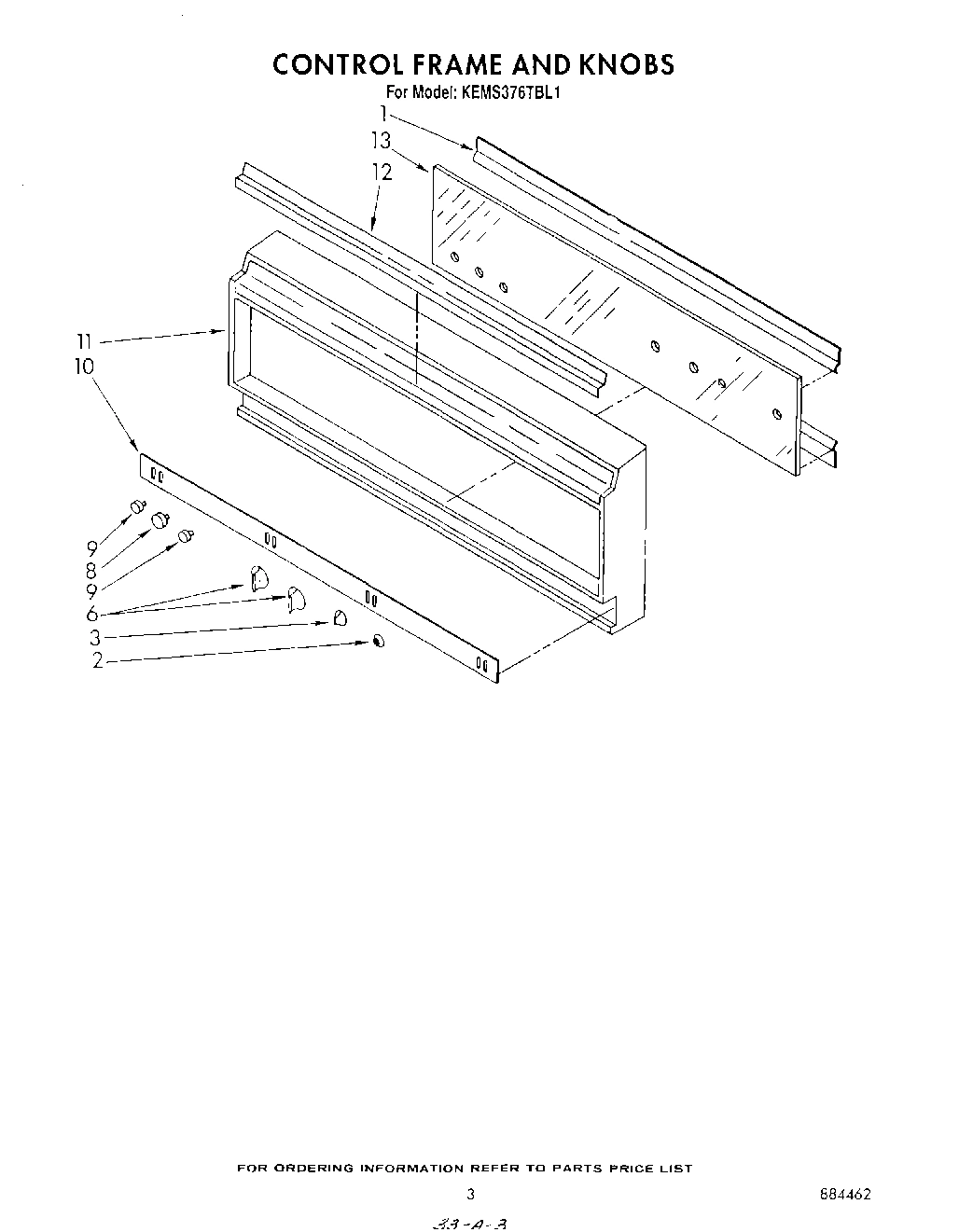 03 - CONTROL FRAME AND KNOB