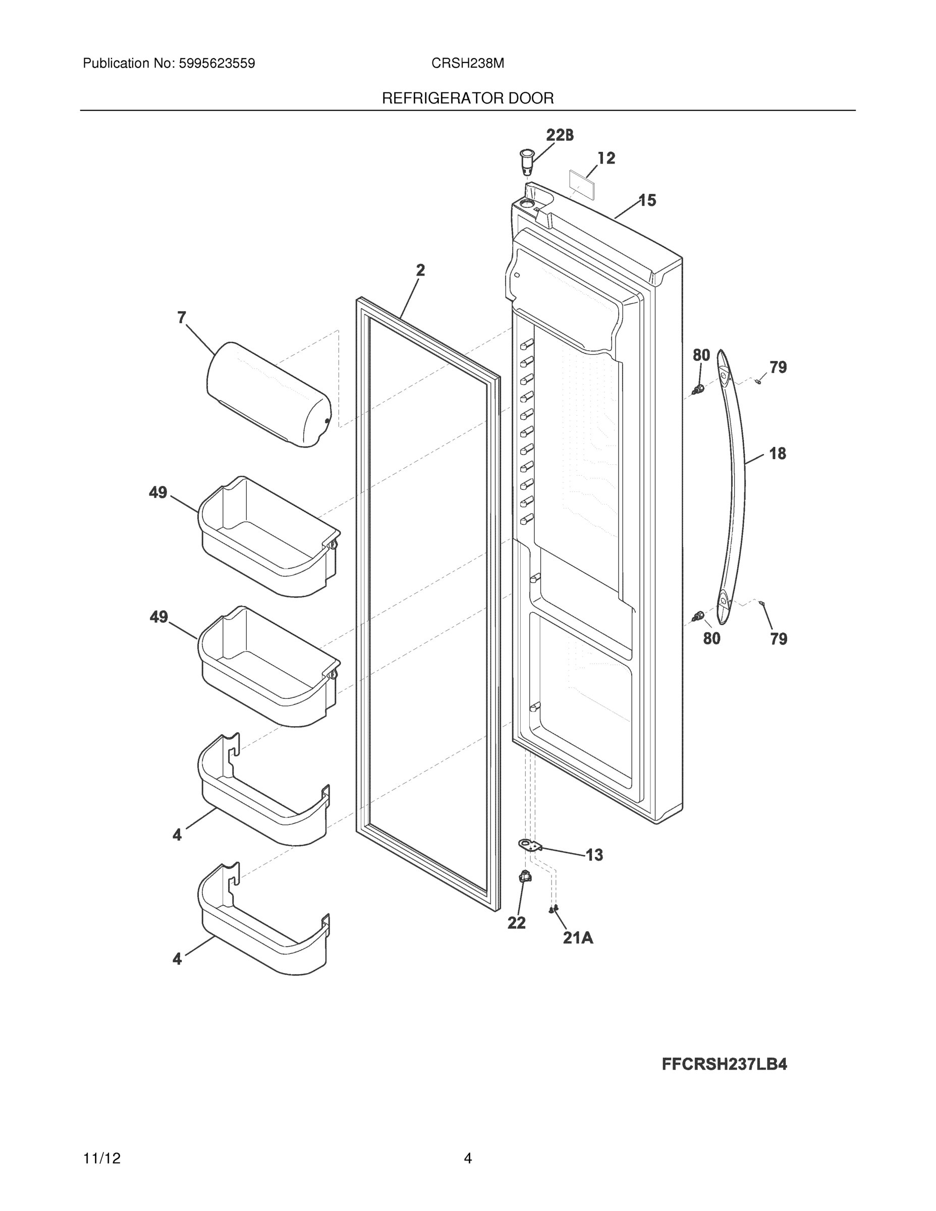 05 - REFRIGERATOR DOOR