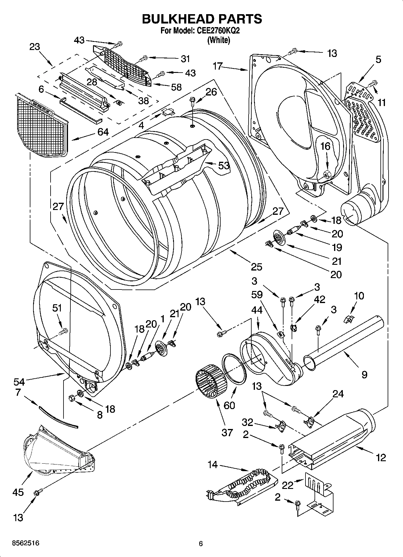 03 - BULKHEAD PARTS AND OPTIONAL PARTS (NOT INCLUDED)