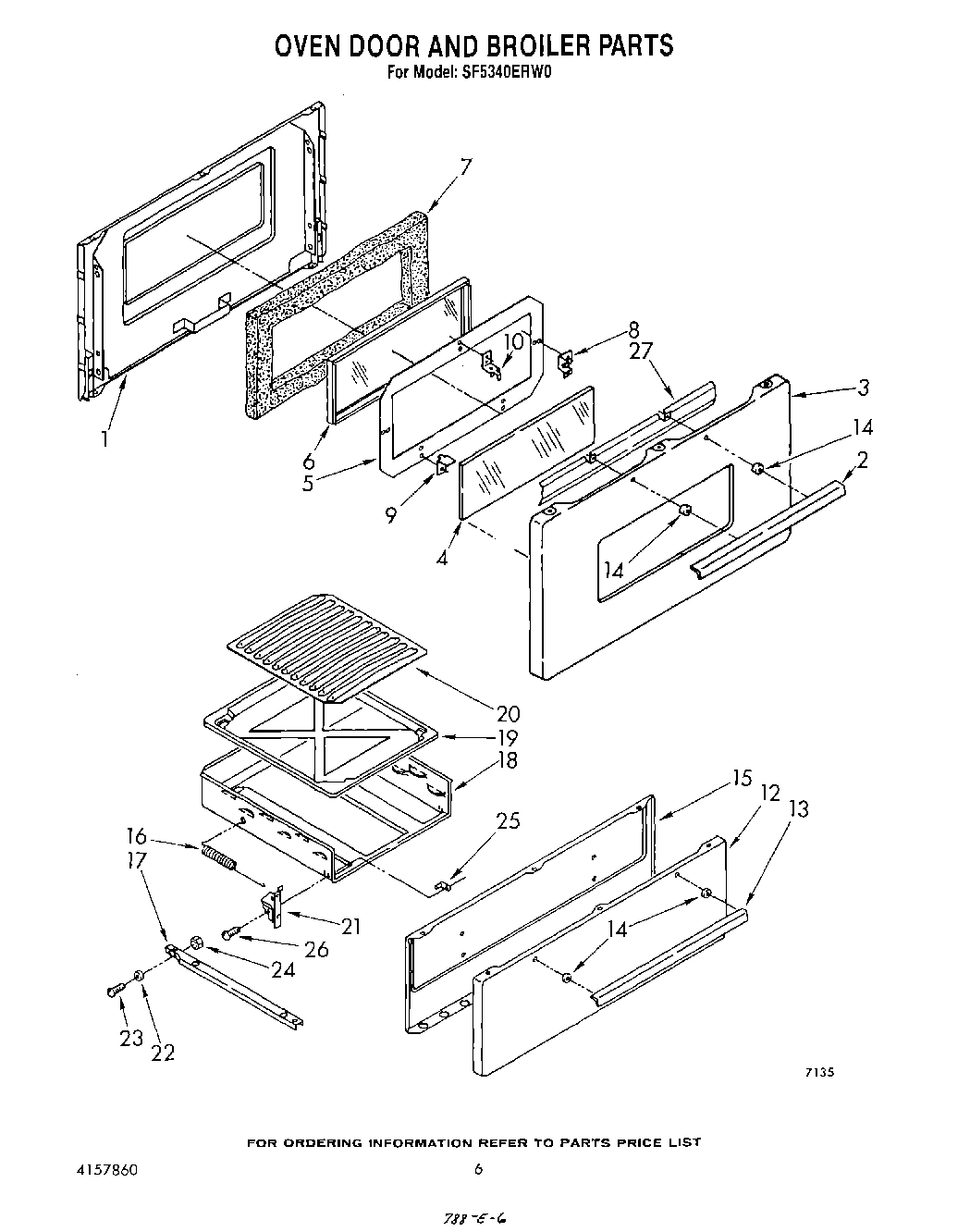 06 - OVEN DOOR AND BROILER