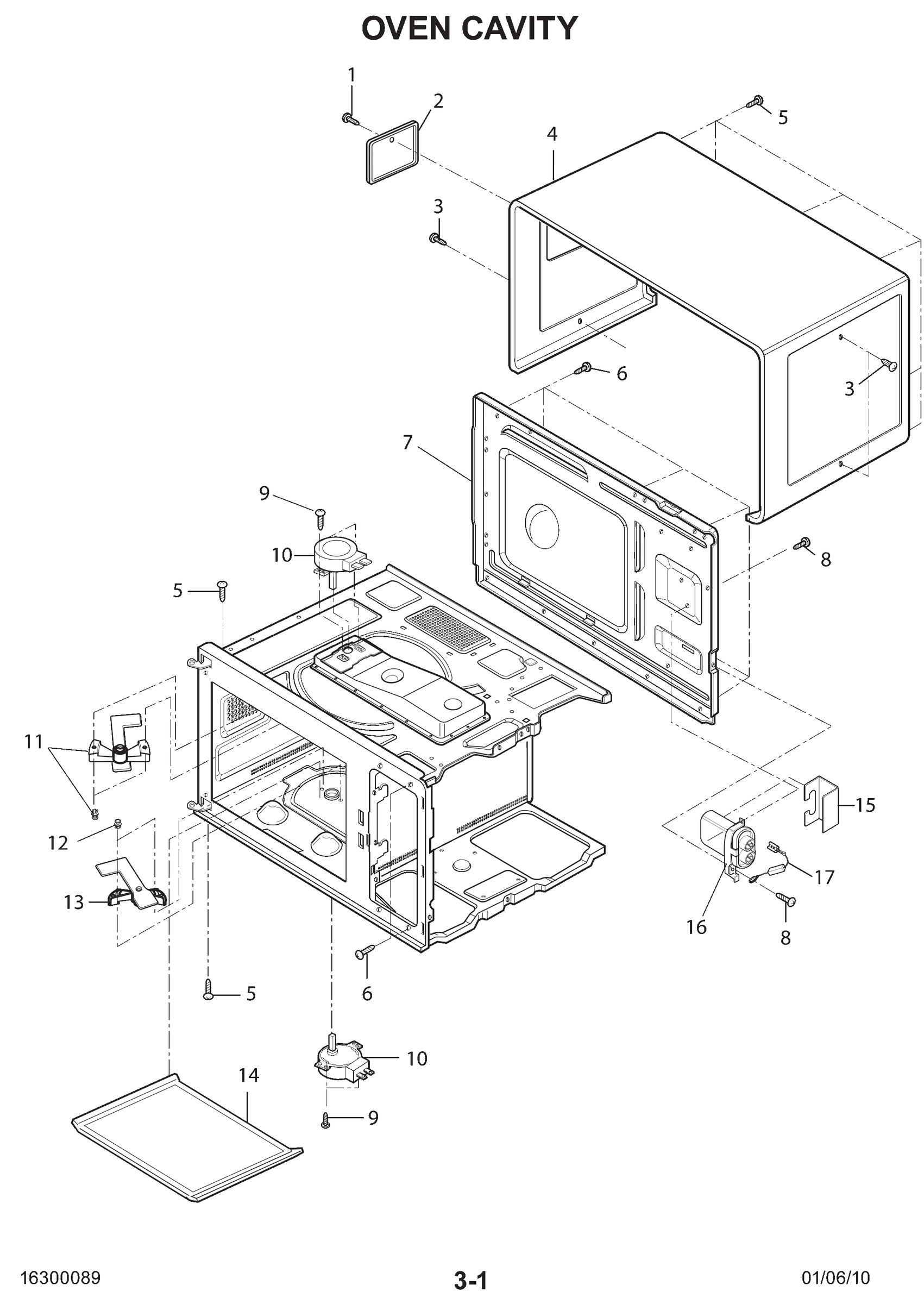 OVEN CAVITY
