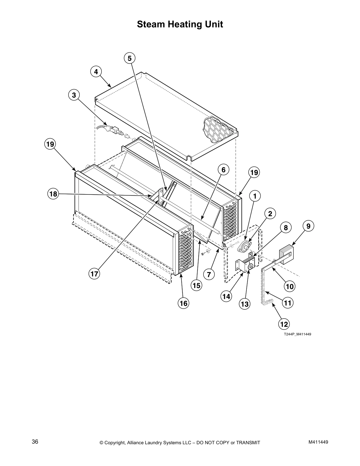 Steam Heating Unit