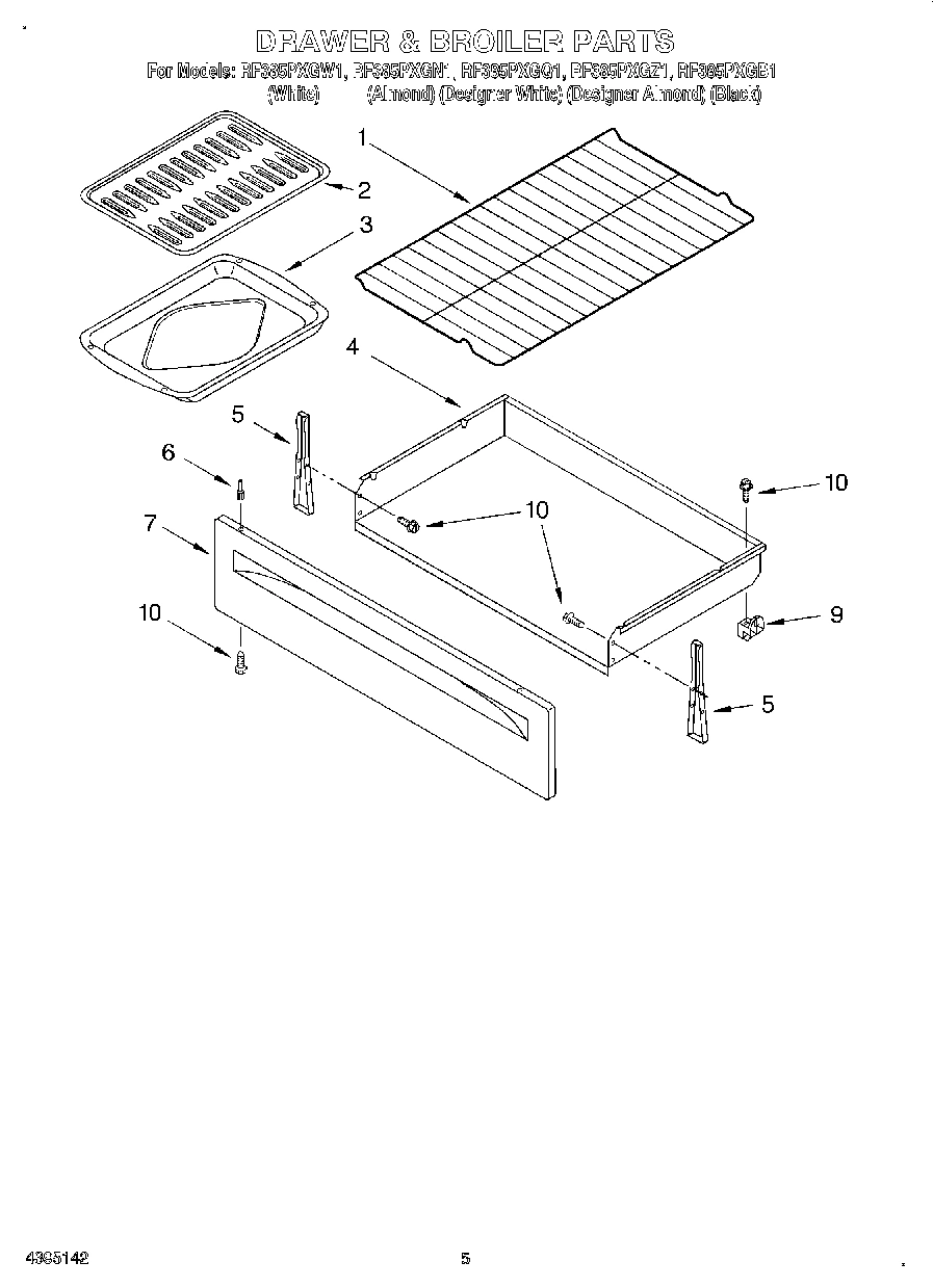 04 - DRAWER AND BROILER