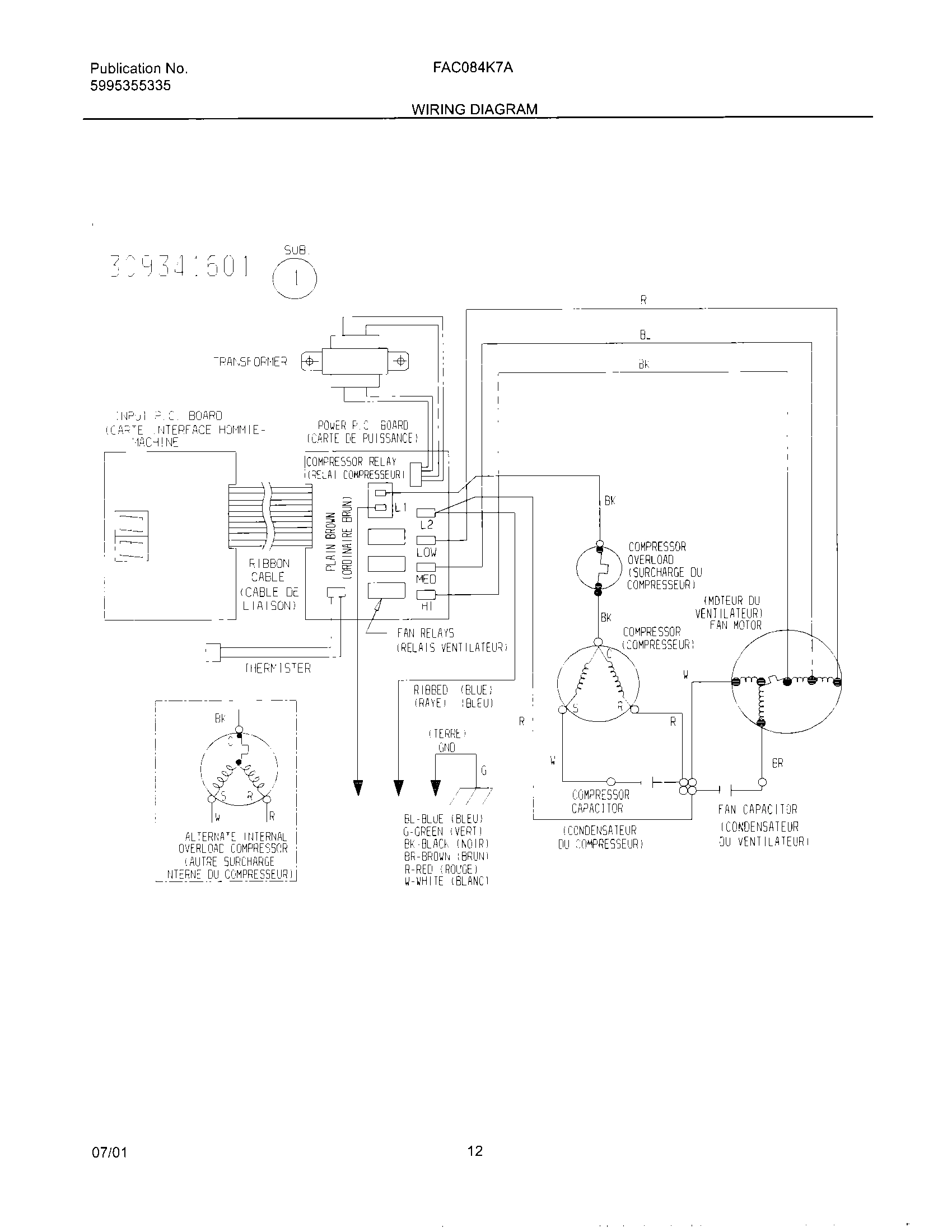 12 - WIRING DIAGRAM