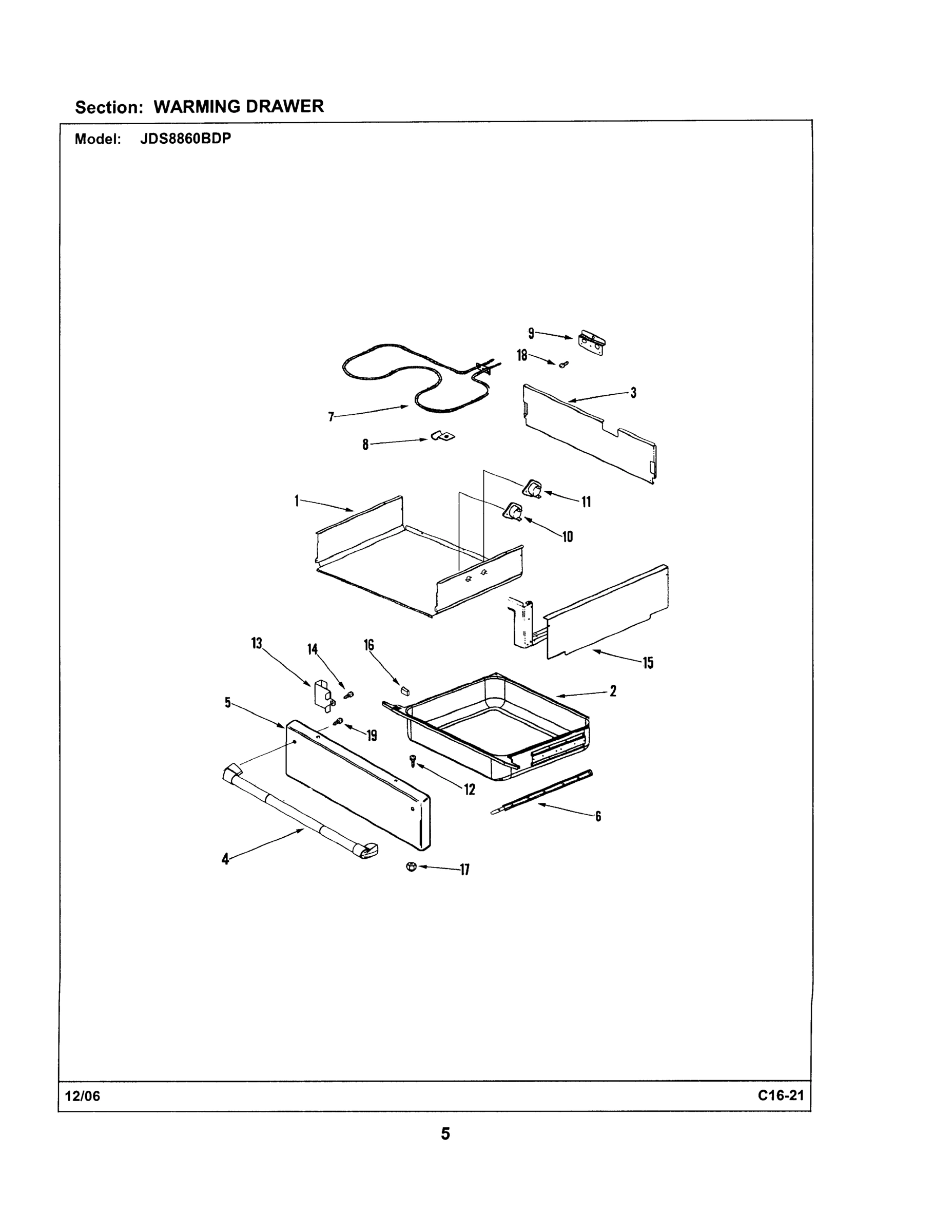 03 - WARMING DRAWER