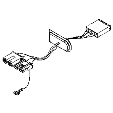 W10565837 Whirlpool Refrigerator Wire Harness