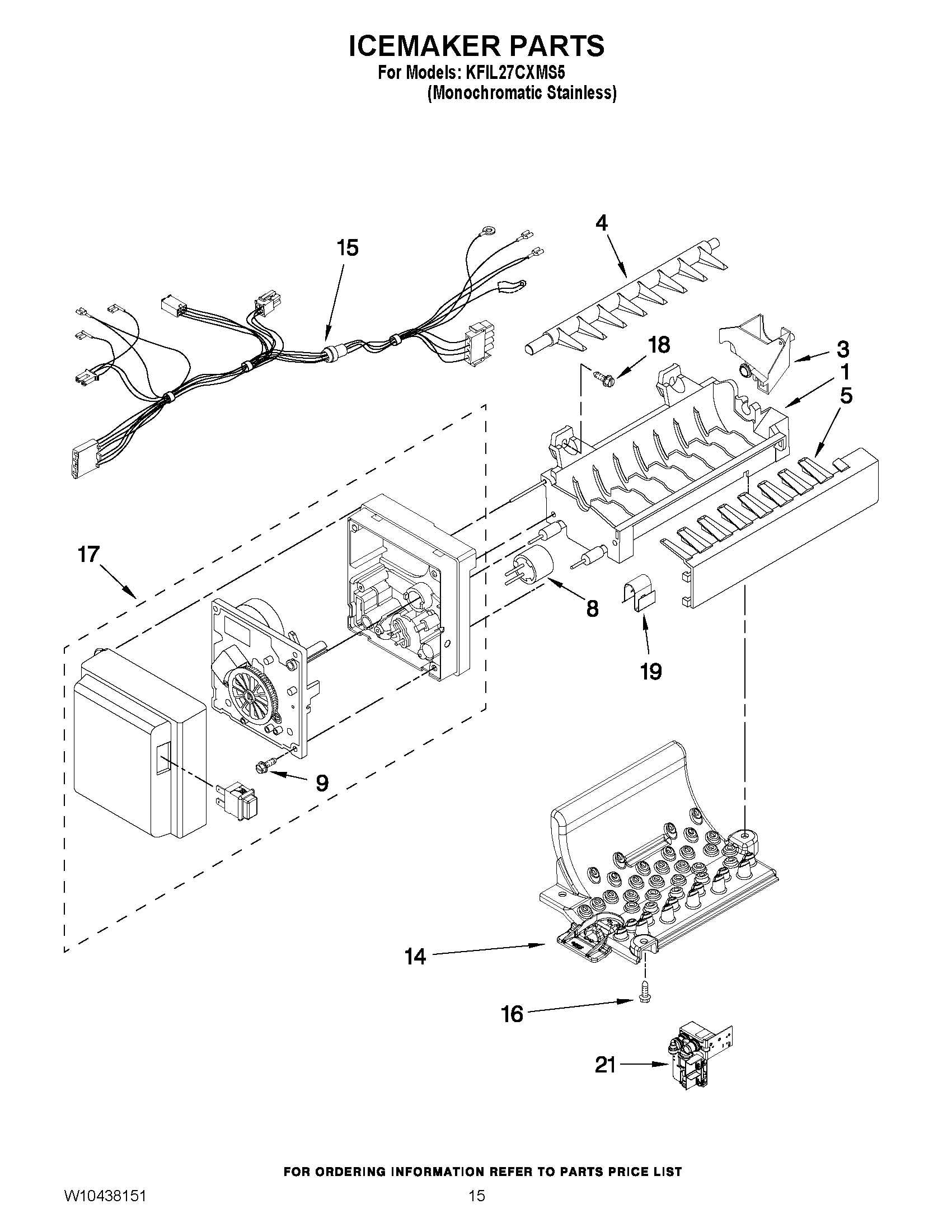 08 - ICEMAKER PARTS