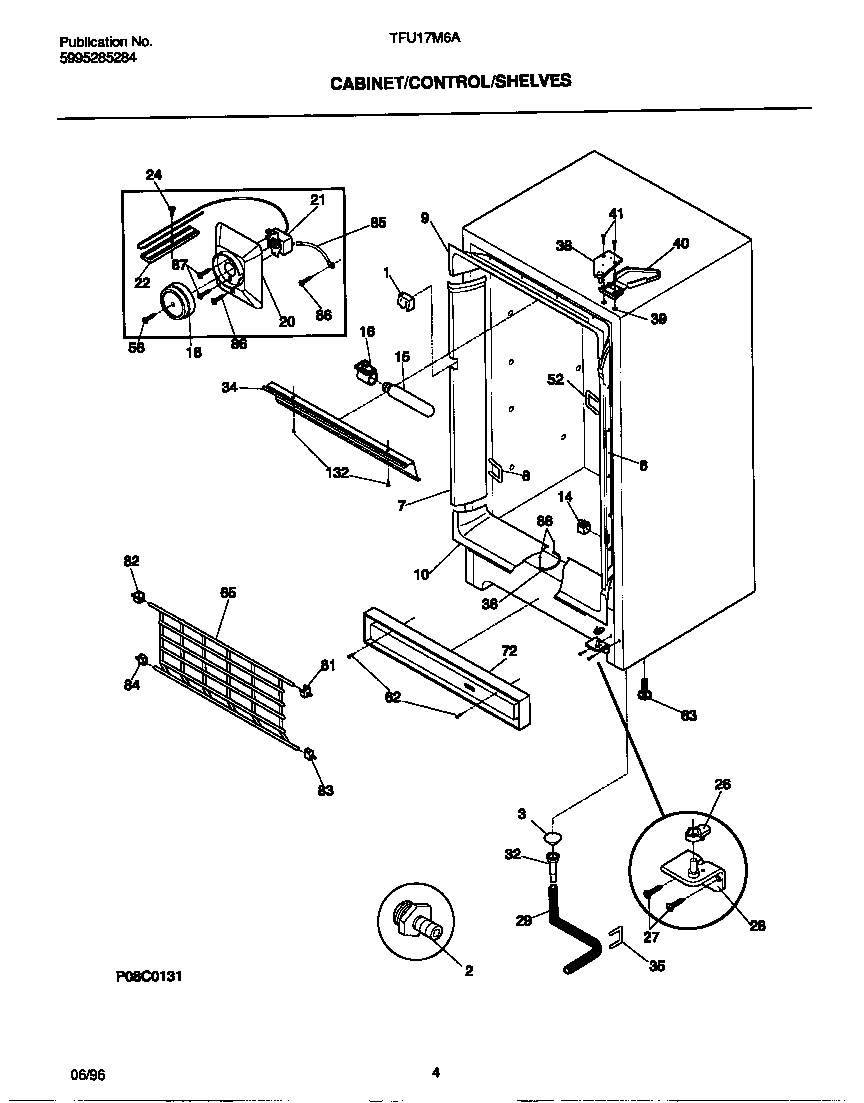03 - CABINET/CONTROLS/SHELVES