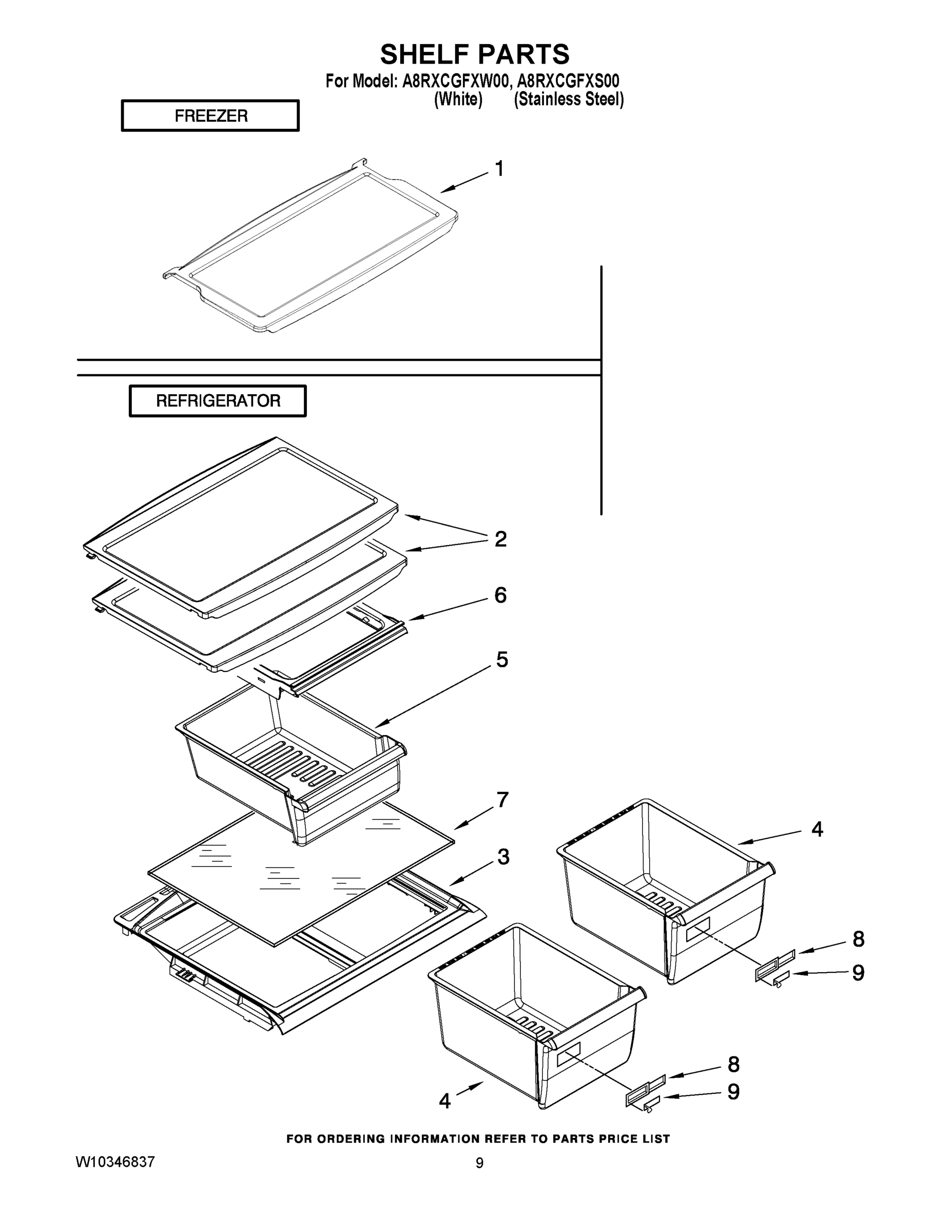 05 - SHELF PARTS