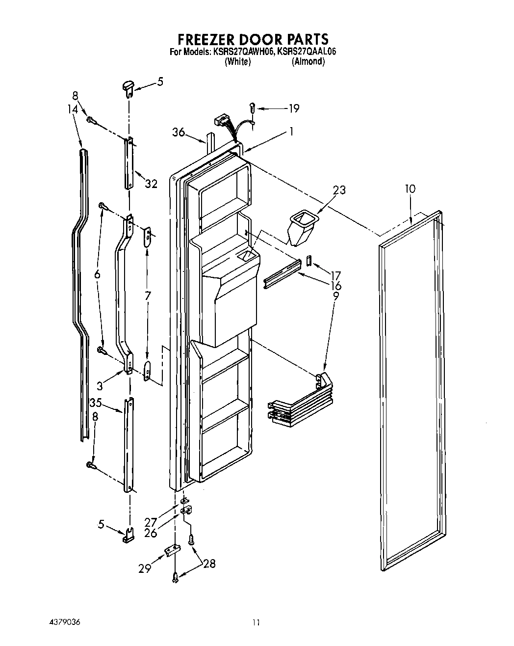 07 - FREEZER DOOR