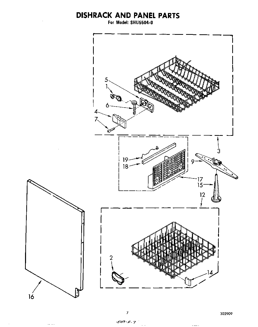 05 - DISHRACK AND PANEL