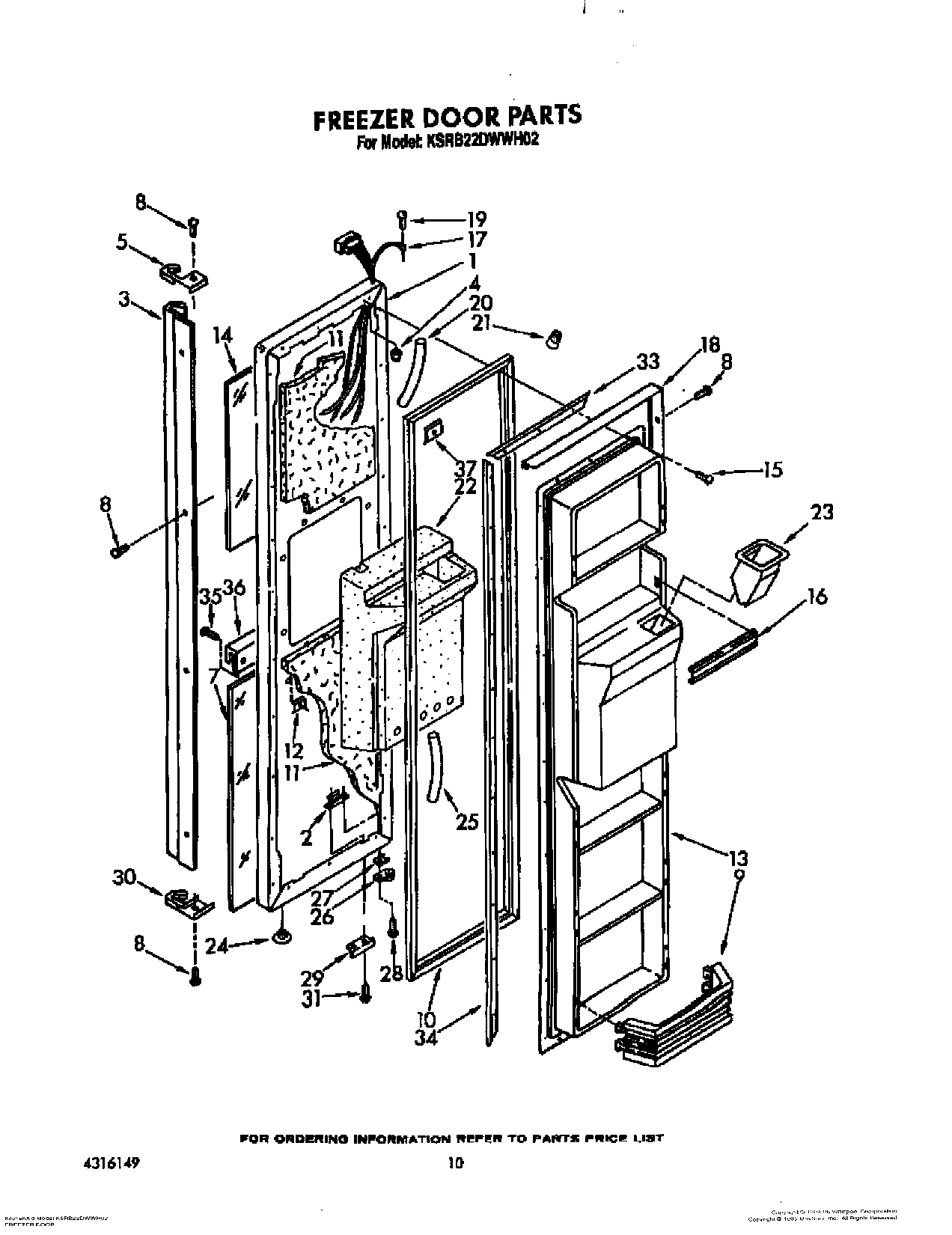 08 - FREEZER DOOR