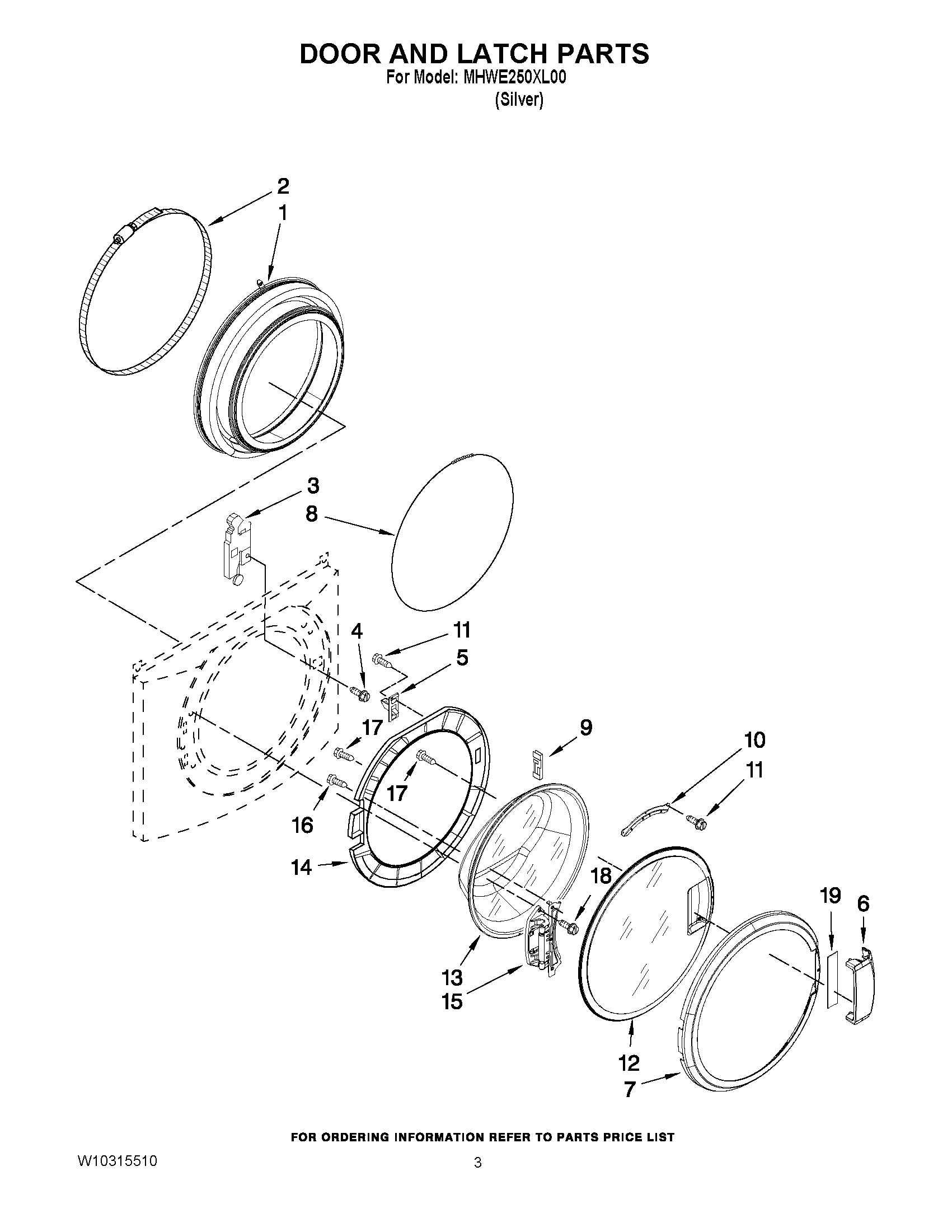02 - DOOR AND LATCH PARTS