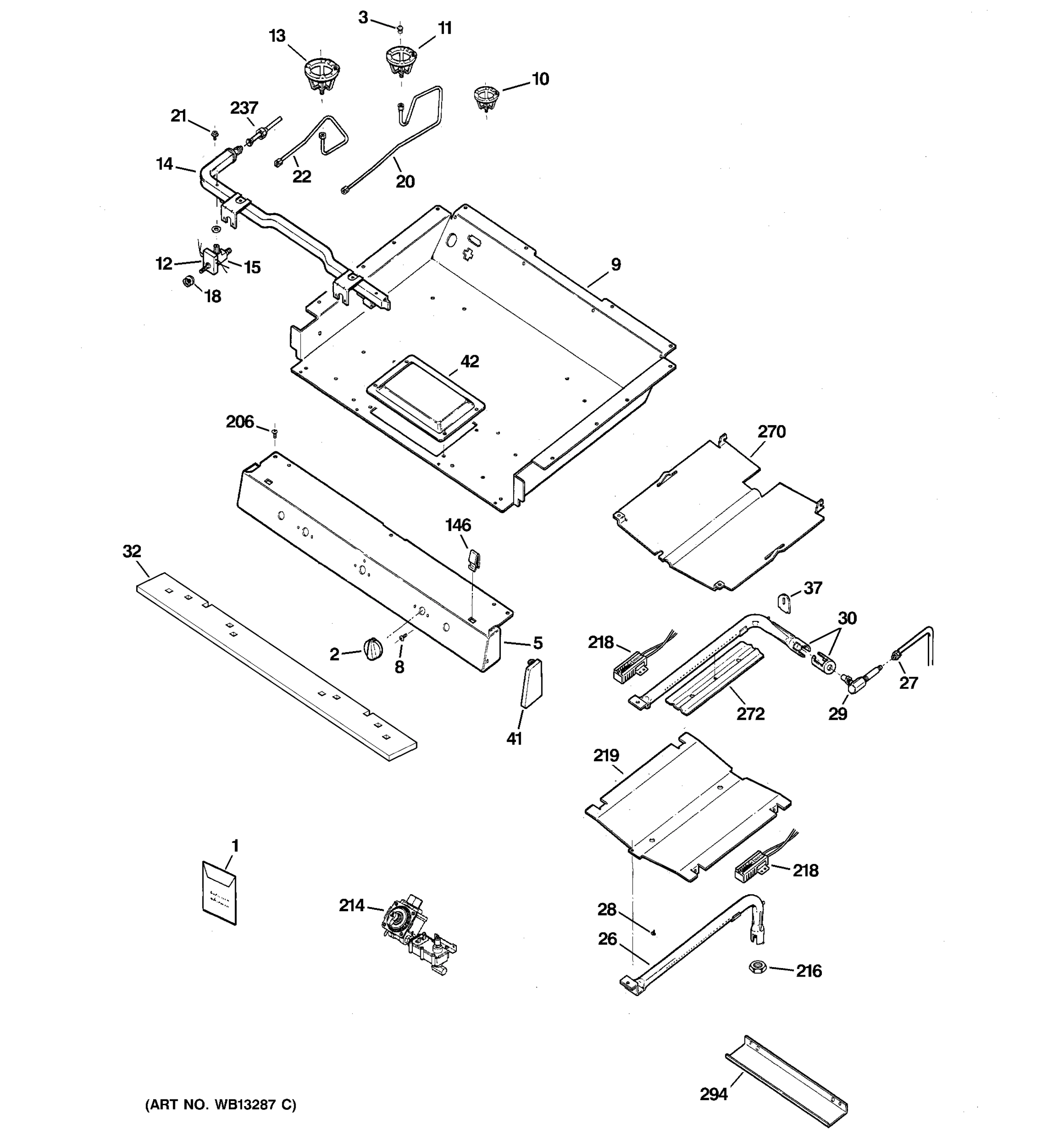 GAS & BURNER PARTS