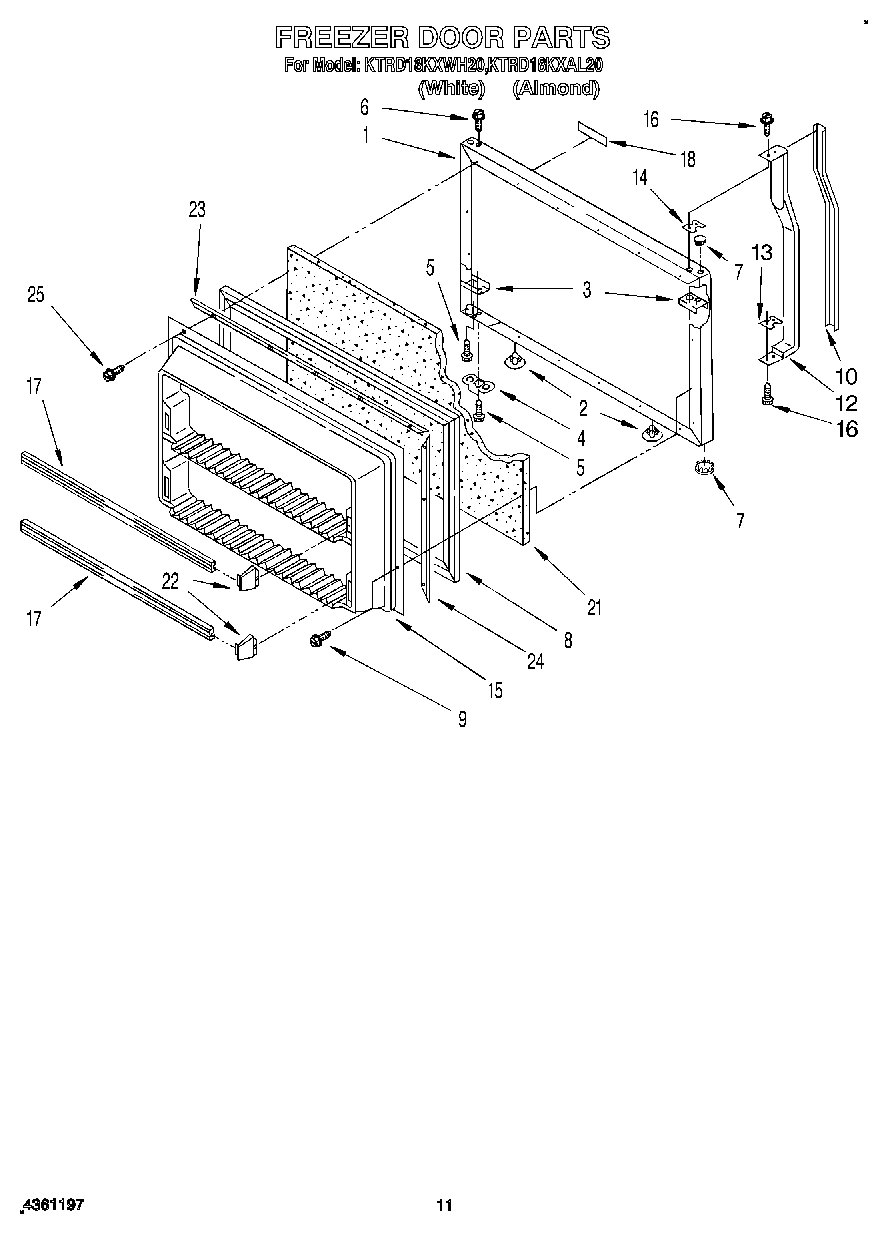 07 - FREEZER DOOR