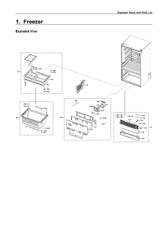 FREEZER PARTS