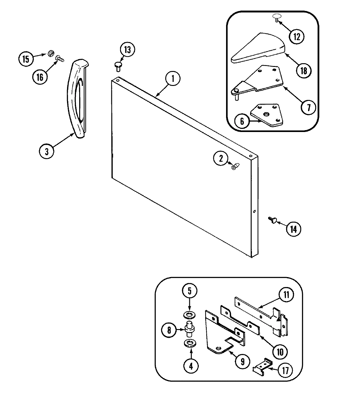 03 - FREEZER OUTER DOOR