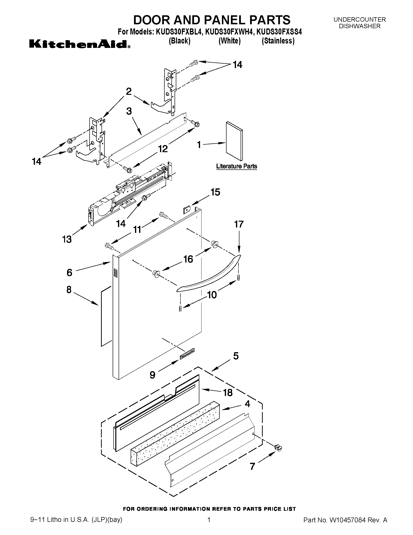 01 - DOOR AND PANEL PARTS